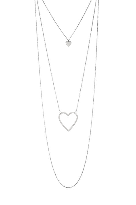 Lauria Heart Stainless Steel Necklace - 220396