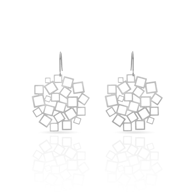 Square Earrings - 3001003