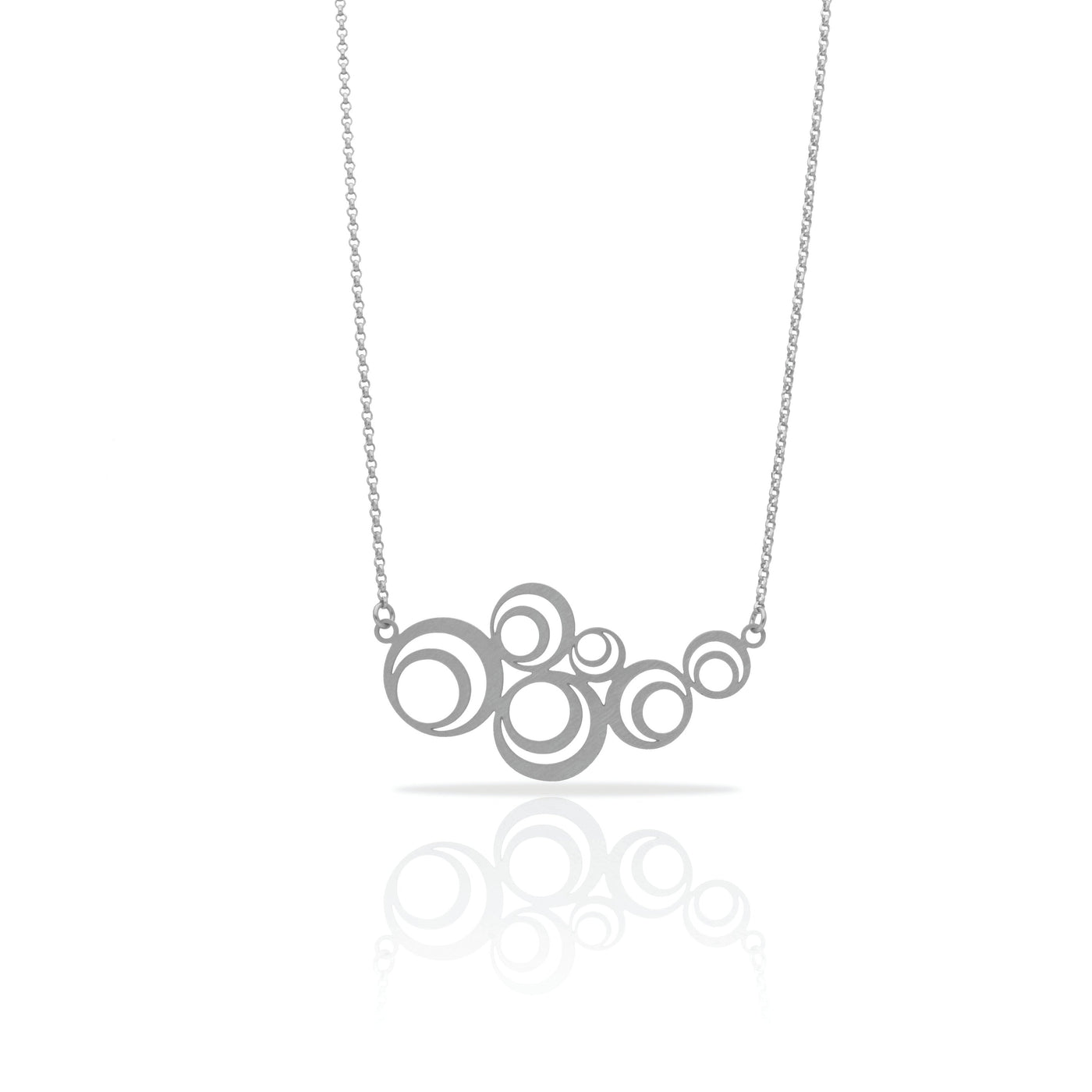 Double Rings Necklace - 3009031