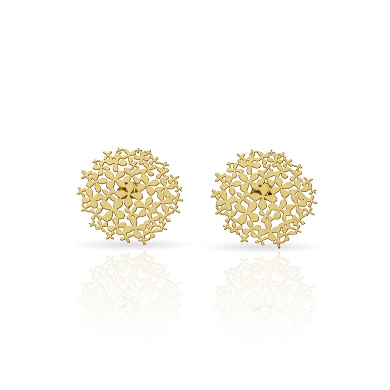 Hydrangea Stud Earrings - 3010037