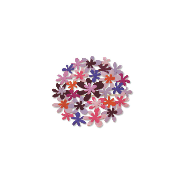 Purple Bouquet Brooch - 3036006