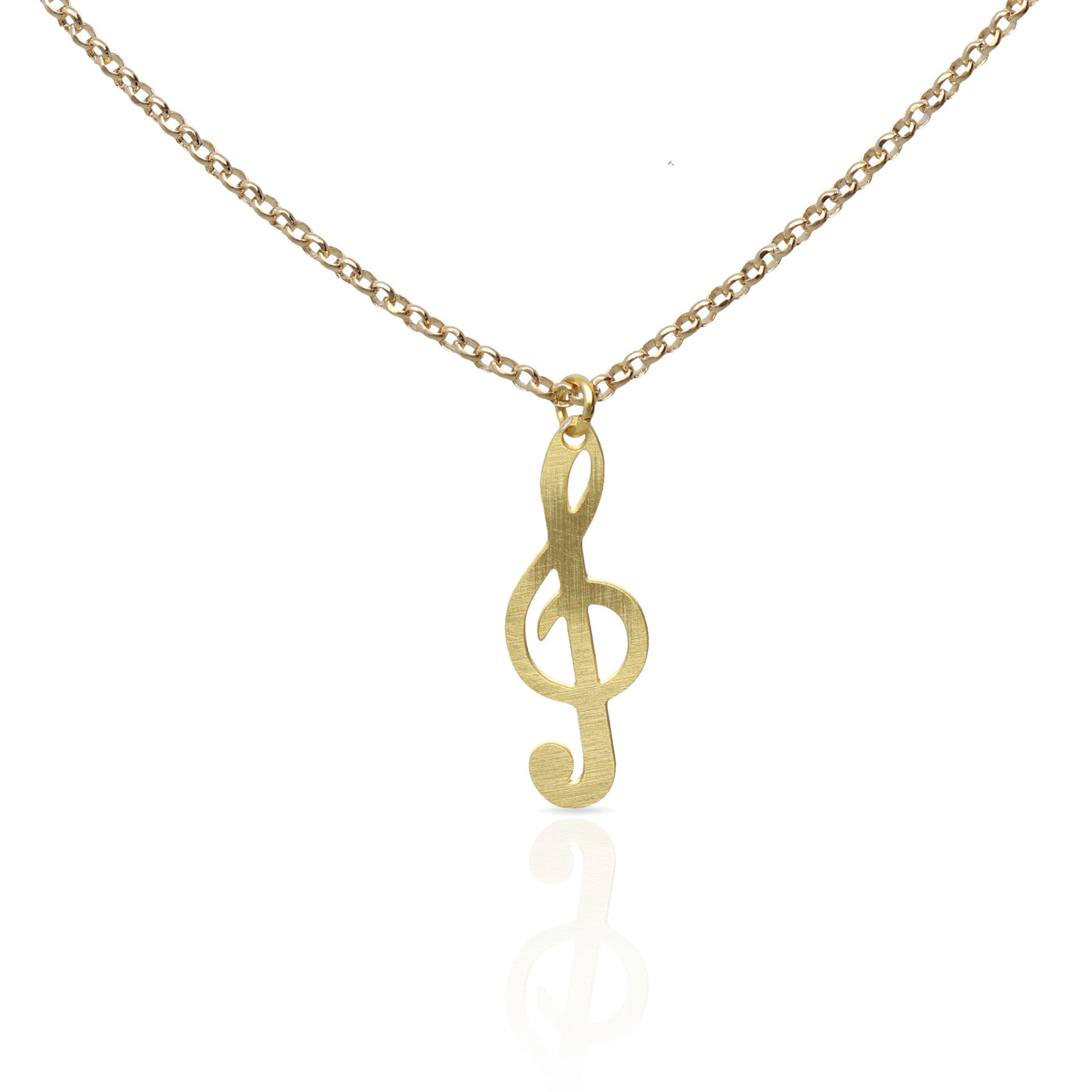 Treble Clef Necklace - 3052024