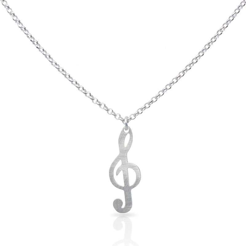 Treble Clef Necklace - 3052053