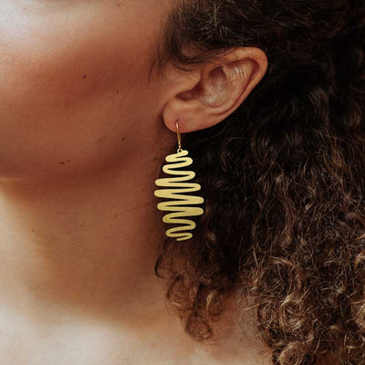 Ribbon Earrings - 3065005