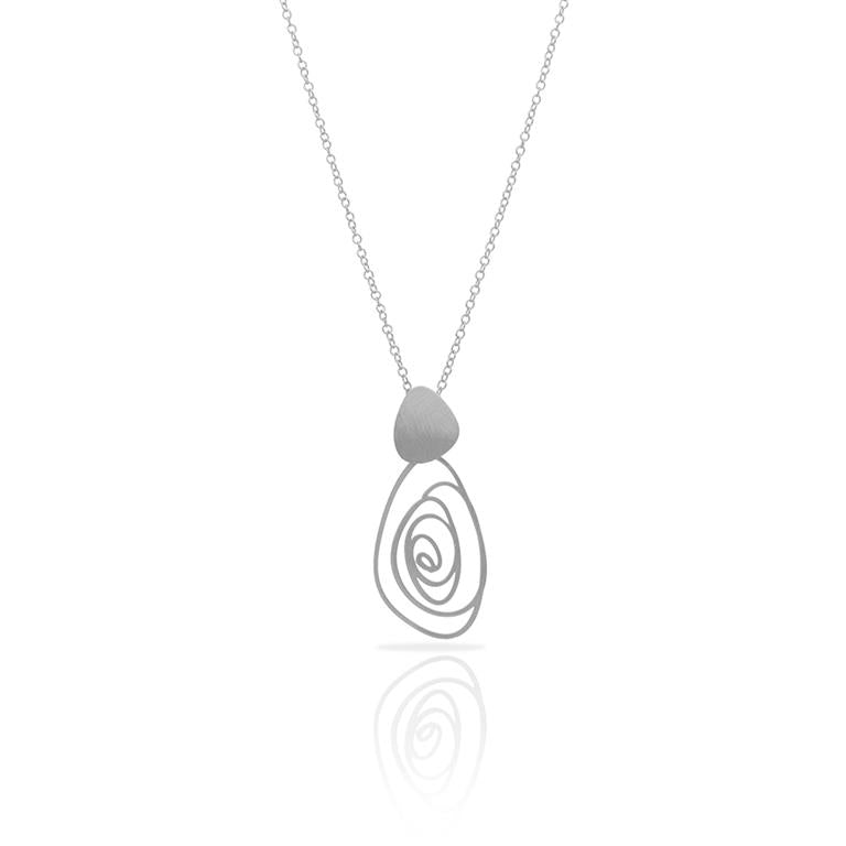 Moon Love Short Pendant Necklace - 3083006