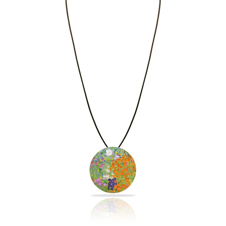 Short Thousand Flowers Pendant Necklace - 3089003