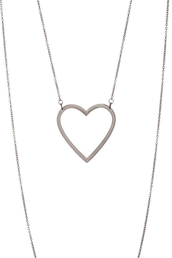 Lauria Heart Stainless Steel Necklace - 220396