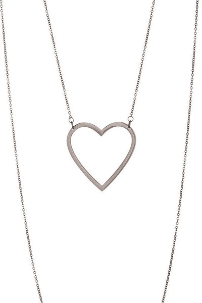 Lauria Heart Stainless Steel Necklace - 220396