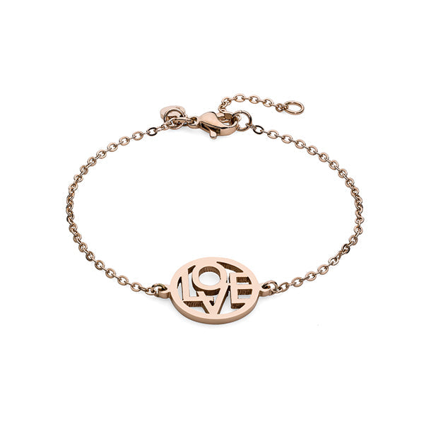 Marsala Love Rose Gold Bracelet - 172864