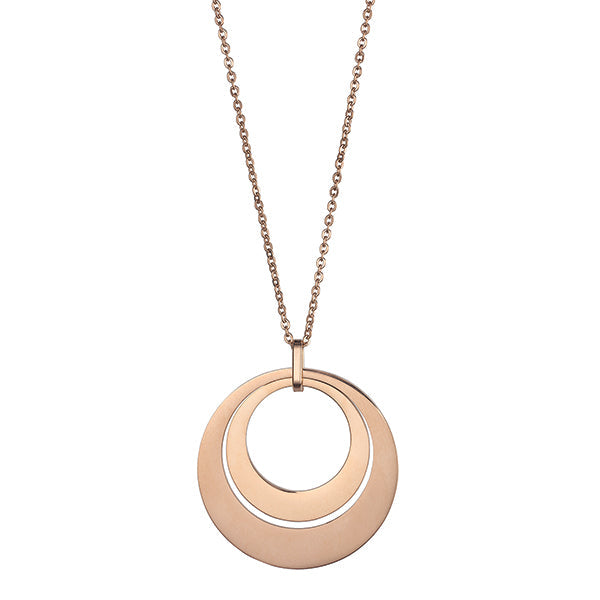 Rossano Rose Gold Necklace - 220393