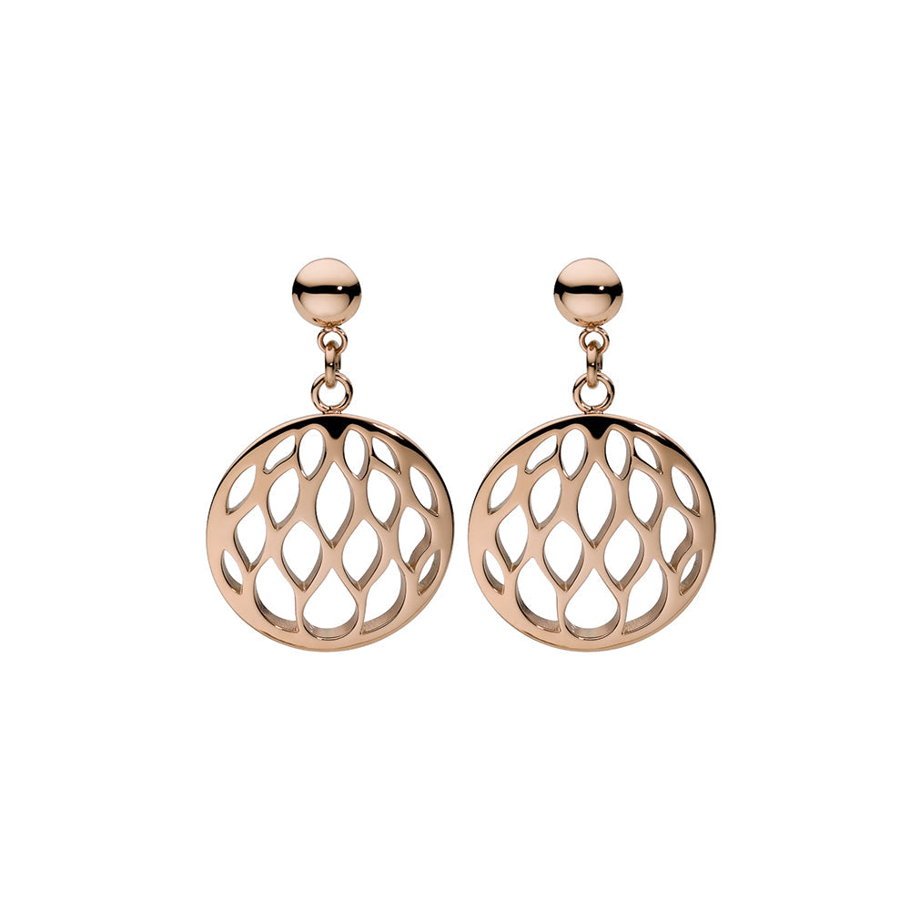 Sestino Rose Gold Earrings - 301539