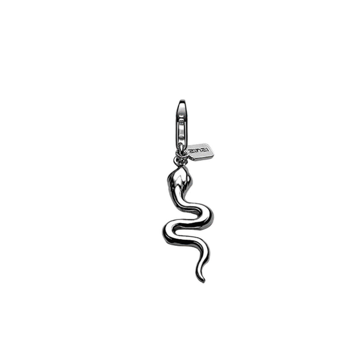 Silver Snake Charm - ZCH132