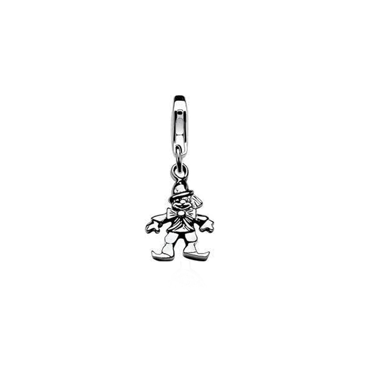 Silver Clown Charm - ZCH142