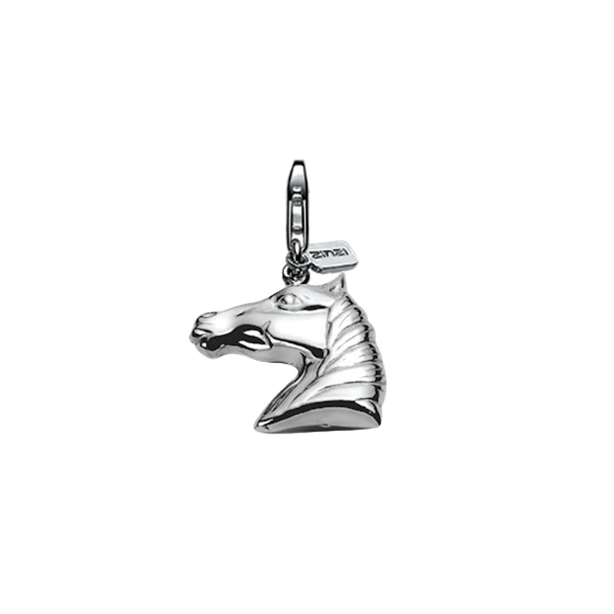 Silver Horse Head Charm - ZCH16