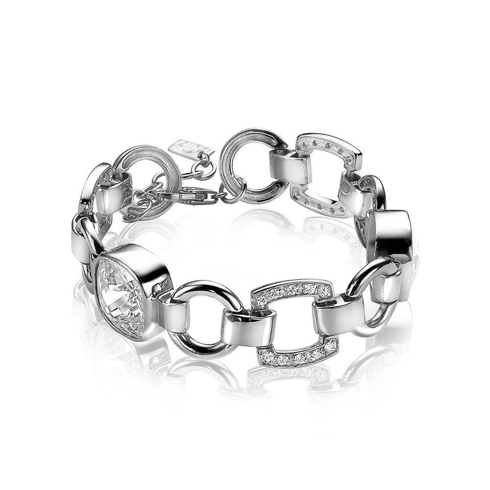 Square Link Chain Bracelet - ZIA537