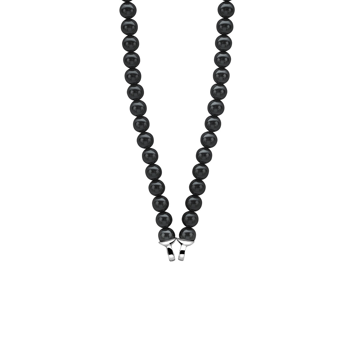 Bead Necklace Strand - Black Pearl - ZIC401ZP