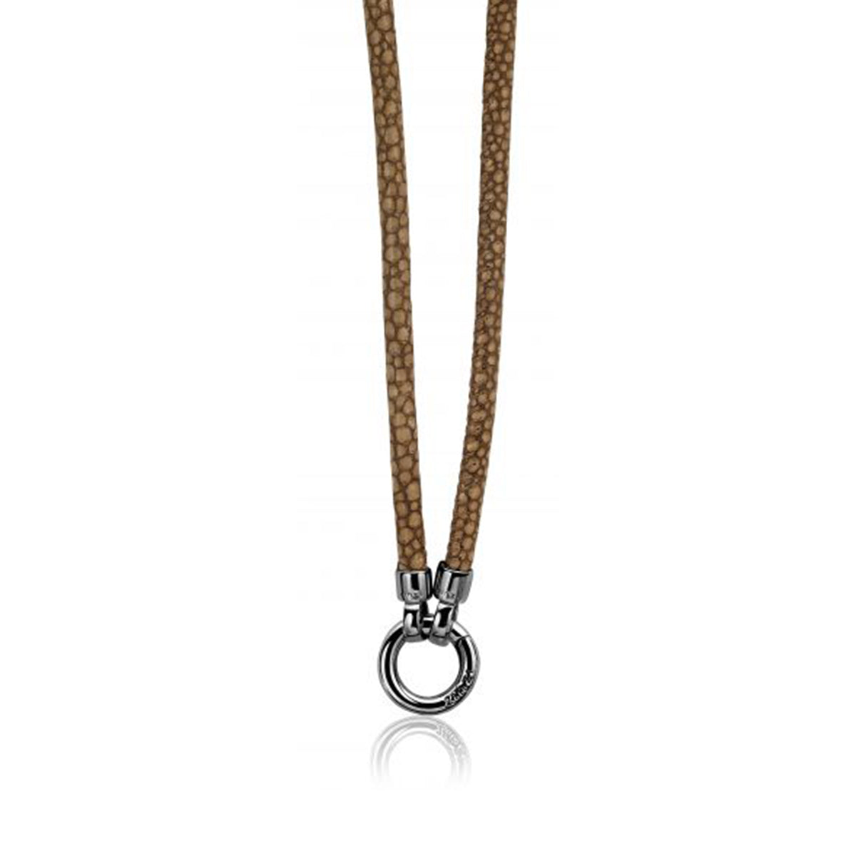 Tan Stingray Leather Necklace - ZIC846BR