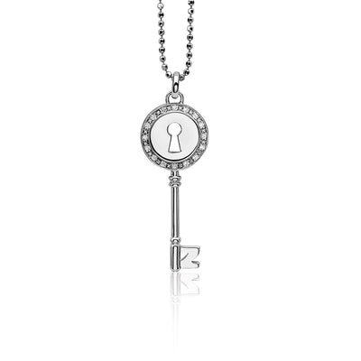 Key Pendant with CZ - ZIH720