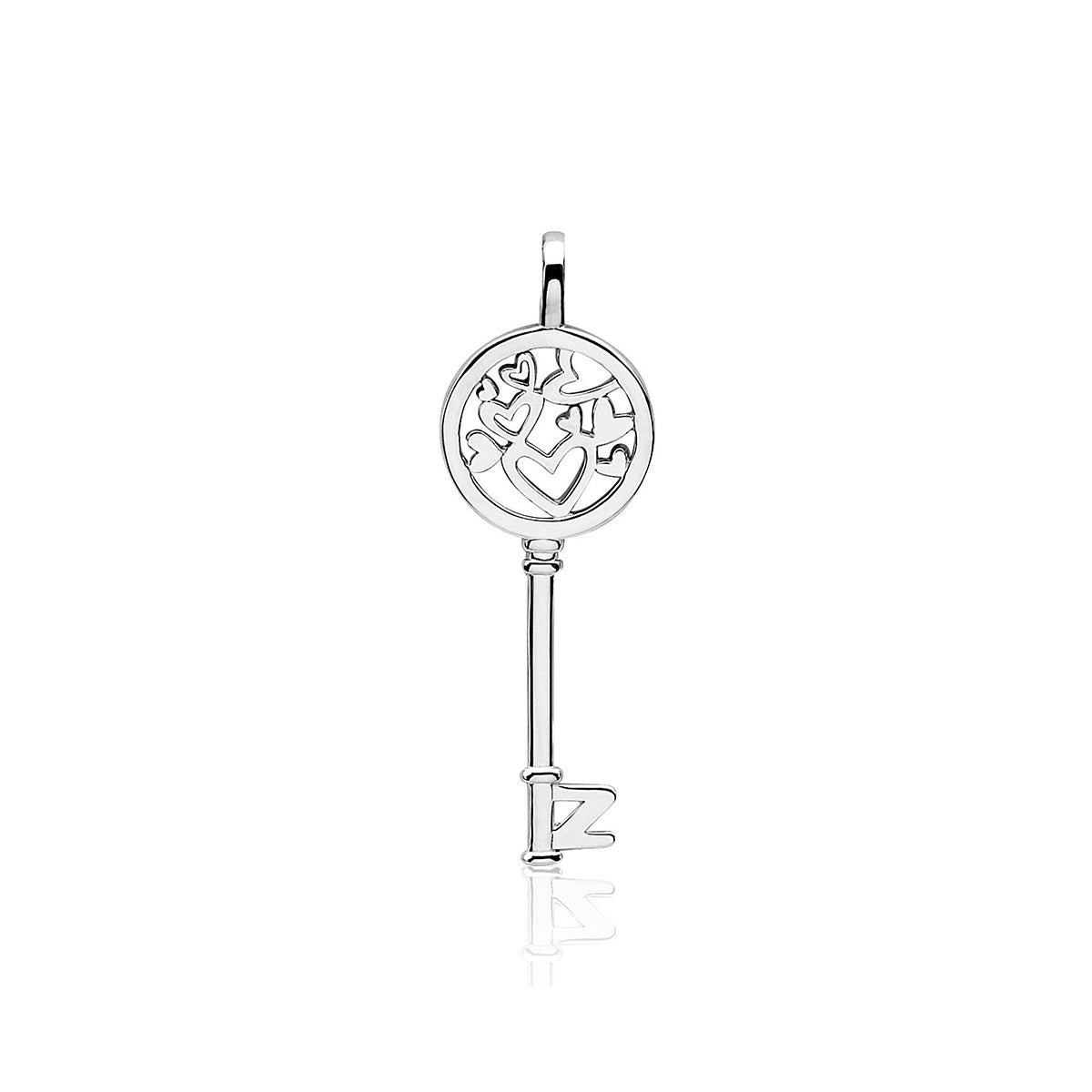 Hearts Key Pendant - ZIH636