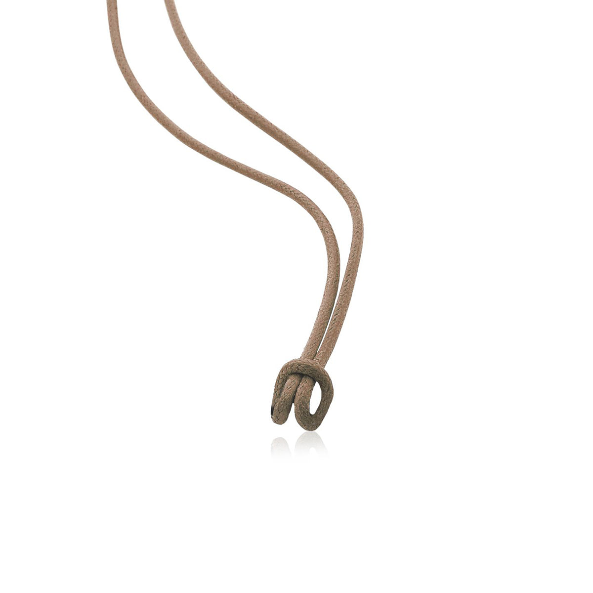 Cord Necklace - Beige - ZIKBEIGE