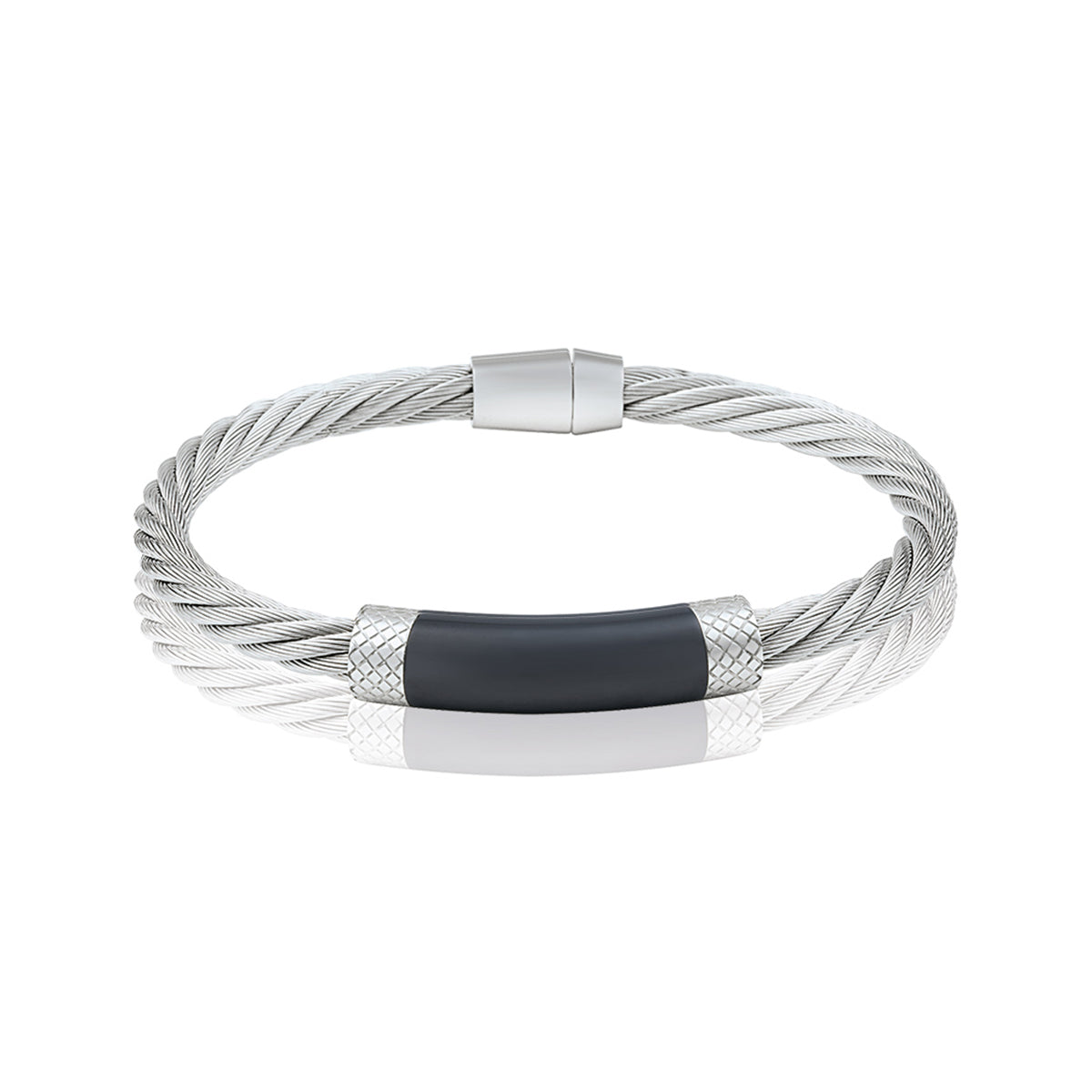 Stainless steel wire & ceramic bracelet - GL4TN708ACN