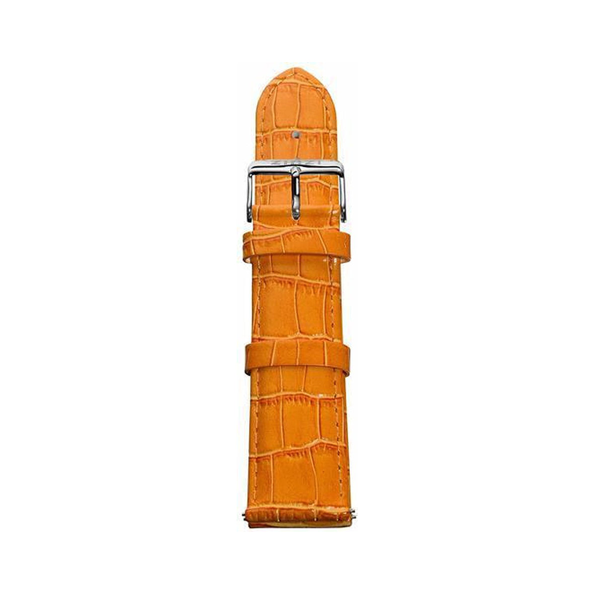 Leather Watch Band - Orange - ZUNOBAND12