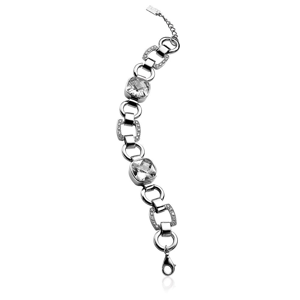 Square Link Chain Bracelet - ZIA537