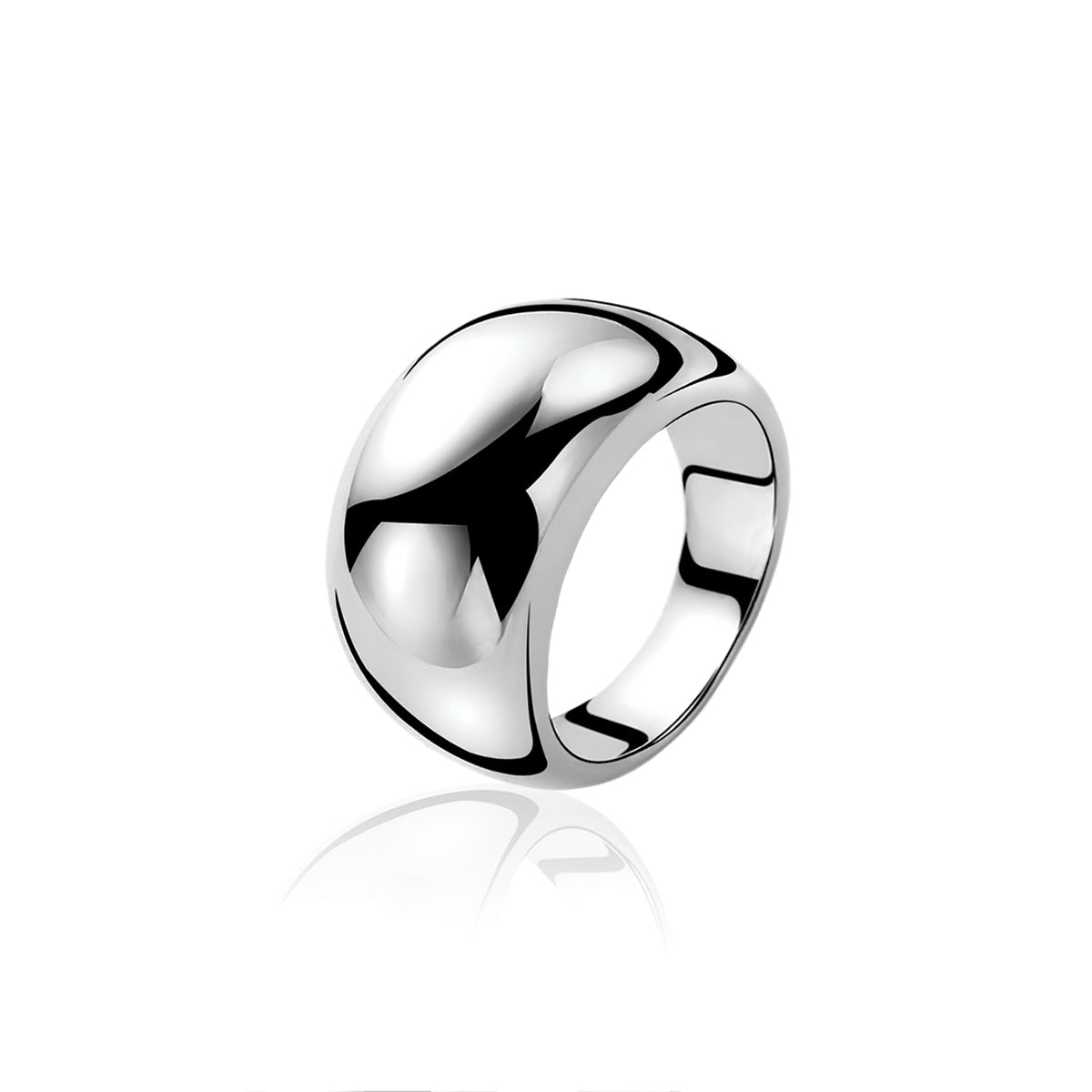 Domed Silver Ring - ZIR530